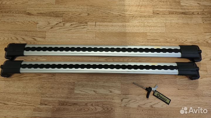 Багажник поперечнны на рейлинги на крышу turtle