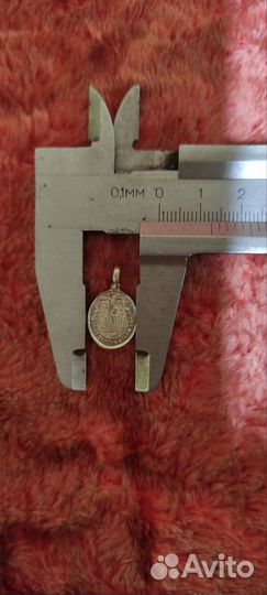 Образок серебряный, старинный