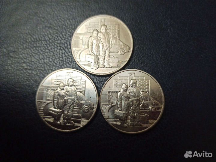 Памятная монета Медики Ковид 19