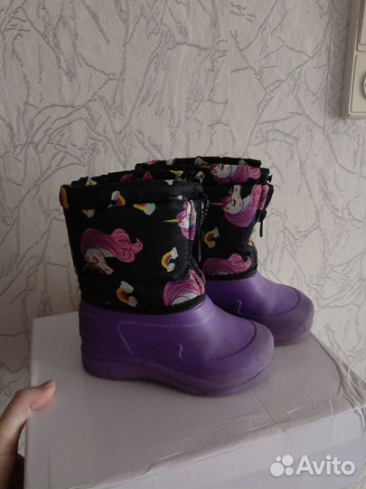 Сапоги зимние детские