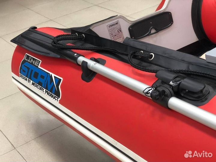 Лодка пвх Stormline heavy duty AIR PRO 310 (P) красная