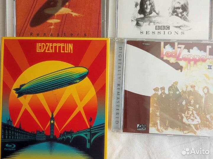 Cd dvd LED Zeppelin фирменные