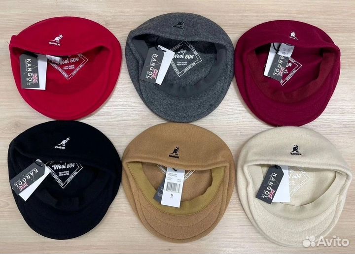 Берет kangol premium 6 цветов