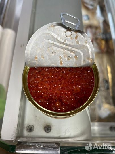 Красная икра лососевая