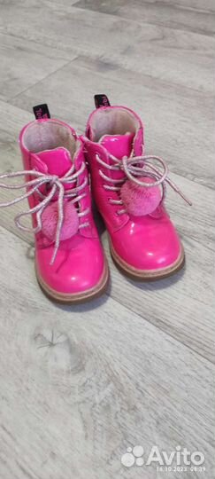 Ботинки демисезонные для девочки 25