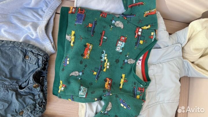 Детские вещи в отличном состоянии пакетом 68-74