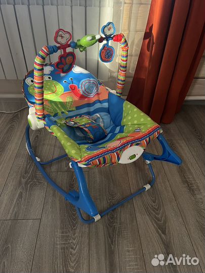 Детская качеля шезлонг