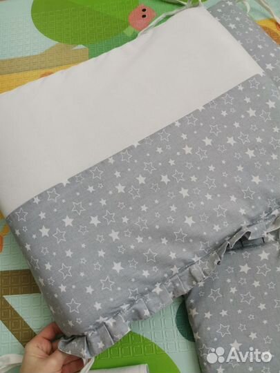 Бортики в детскую кроватку