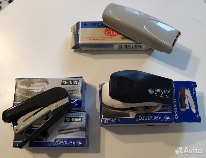 Дыроколыи степлеры Kangaro (Япония)
