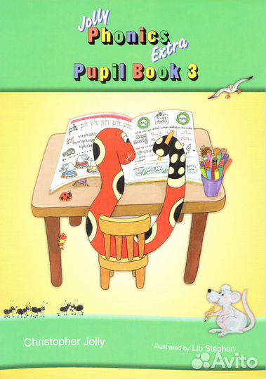 Jolly phonics Extra Pupil Book 1, 2, 3