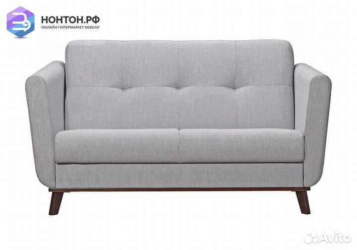 Диван книжка Лайм 2-х местный серый