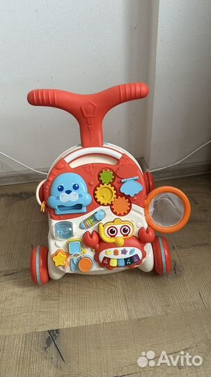 Ходунки каталка с интерактивным столиком