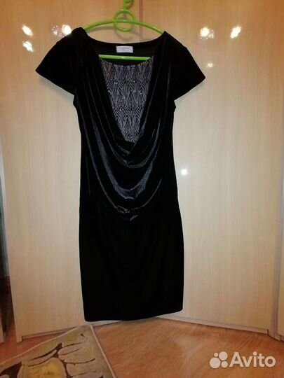 Платье бархат, 46