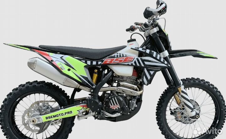 Кроссовый мотоцикл BSE T8 Green Twister (015)