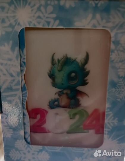 Мыло ручной работы Дракон