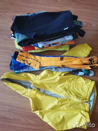 Вещи пакетом на мальчика 110 116
