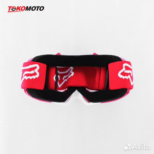 Очки кроссовые FOX Красные 2