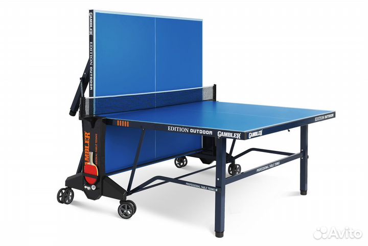 Теннисный стол Gambler Outdoor синий