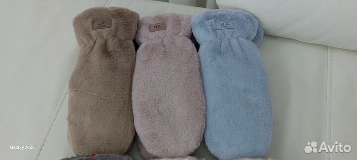 Варежки Ugg экомех