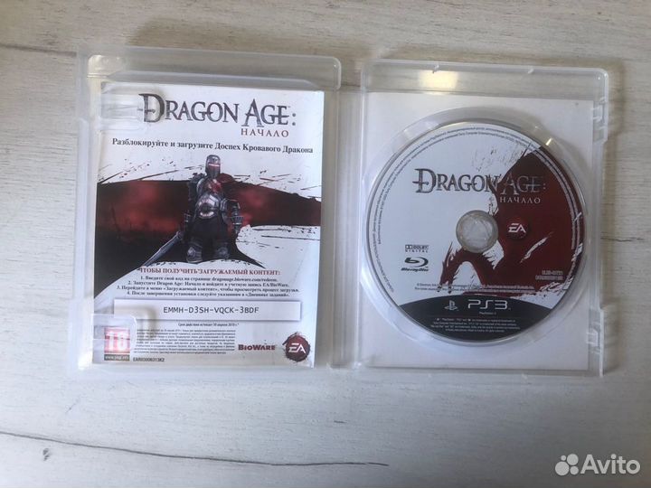 Dragon Age Начало для Sony Ps3