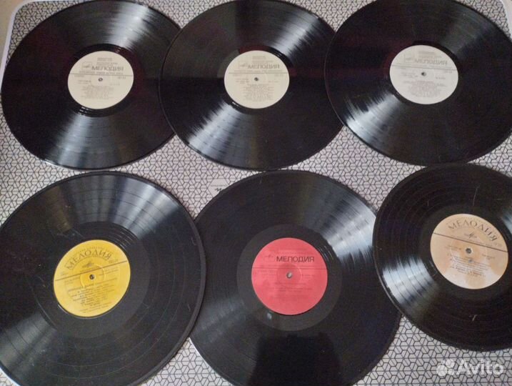 Виниловые пластинки СССР