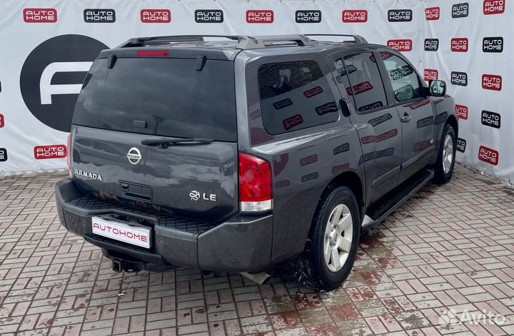 Nissan Armada 5.6 AT, 2005, 369 277 км