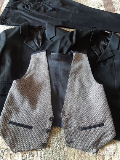 Костюм школьный на мальчика 122