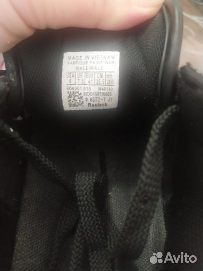 Мужские кожаные полуботинки