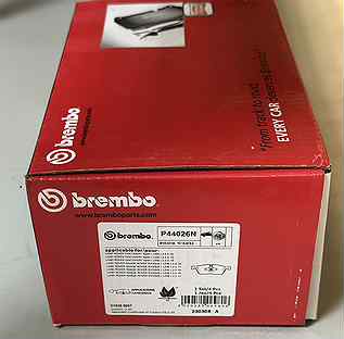 Тормозные колодки Brembo P44026N