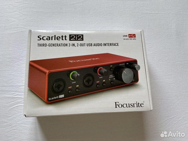 Focusrite scarlett 2i2 3rd gen