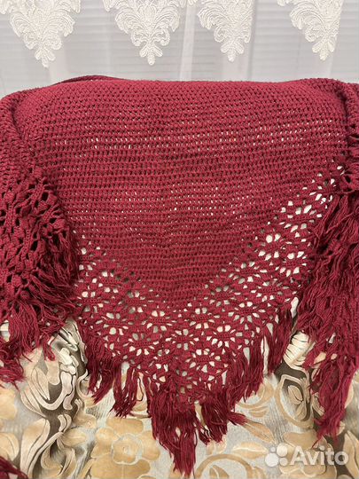 Платок шаль ручная работа