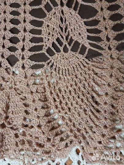 Юбка вязаная ручная работа