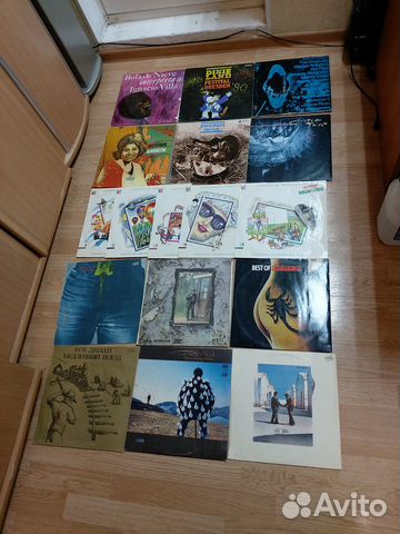 Зарубежный рок, джаз, эстрада на виниле