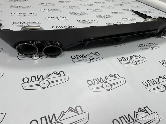 Диффузор насадки Mercedes E-coupe C238 AMG 53