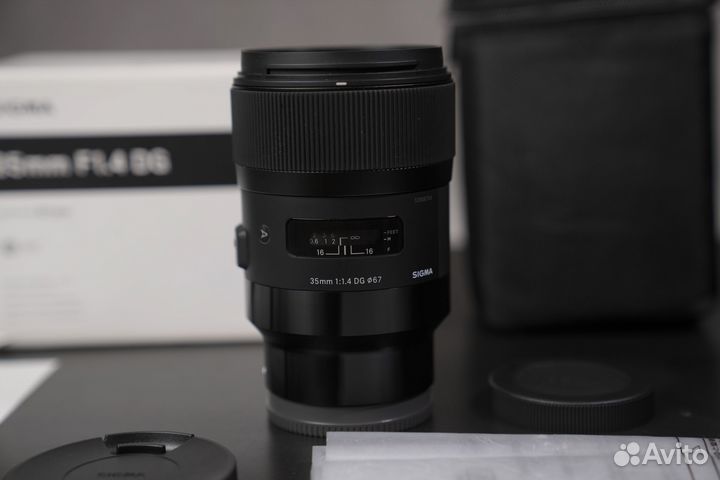 Sigma 35mm f1.4 DG HSM Art Sony E как новый