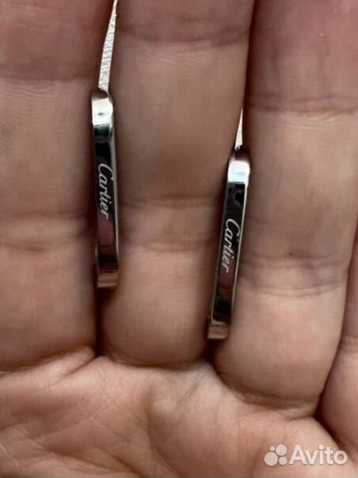 Серьги Cartier