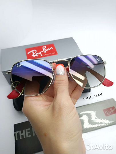 Солнцезащитные очки ray ban Ferrari