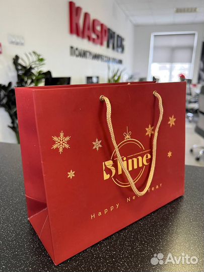 Печатаем пакеты бумажные с веревочными ручками