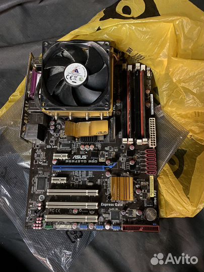 Материнская плата asus p5p43td pro