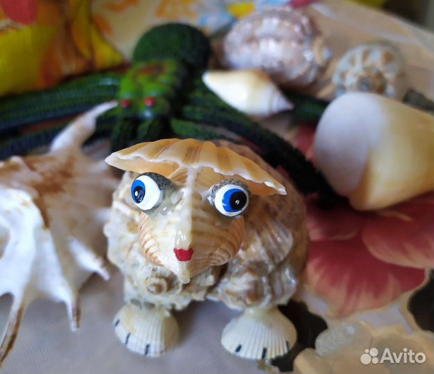 Морские ракушки с Черного моря, игрушки качеств