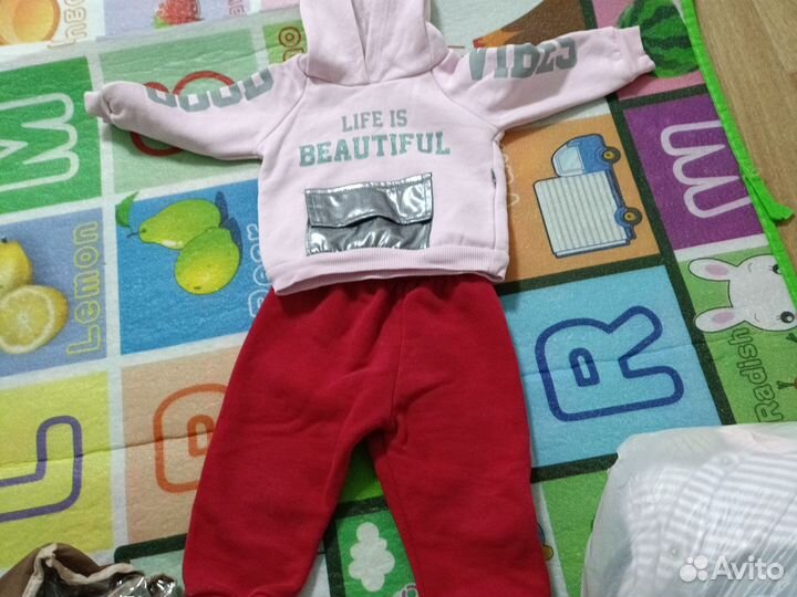 Вещи пакетом на девочку от 1 года до 2