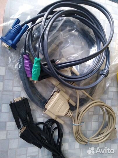 Компьютерные разъёмы, кабель hdmi, UTP