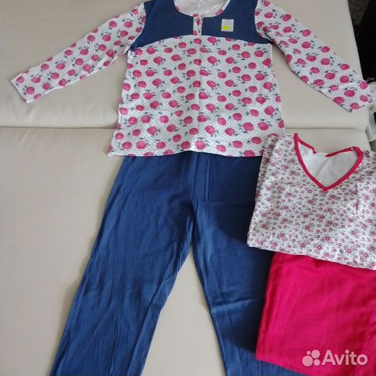 Домашние костюмы,пижамы р.48,50,52 новые