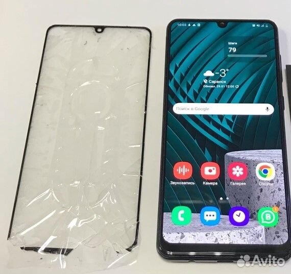 Замена стекла дисплея/переклейка Samsung\Apple