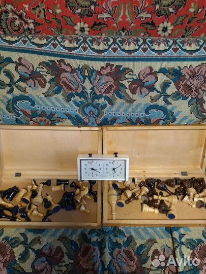 Шахматы и шахматные часы СССР