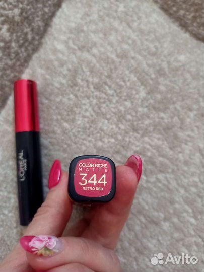 Губные помады Loreal оригинал новые, Collistar б/у