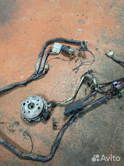 Проводка на yamaha jog