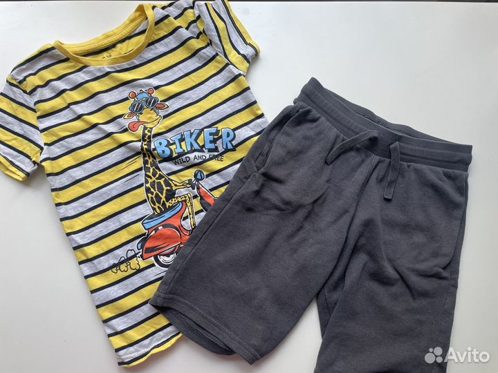 Пакет летней одежды на мальчика 122