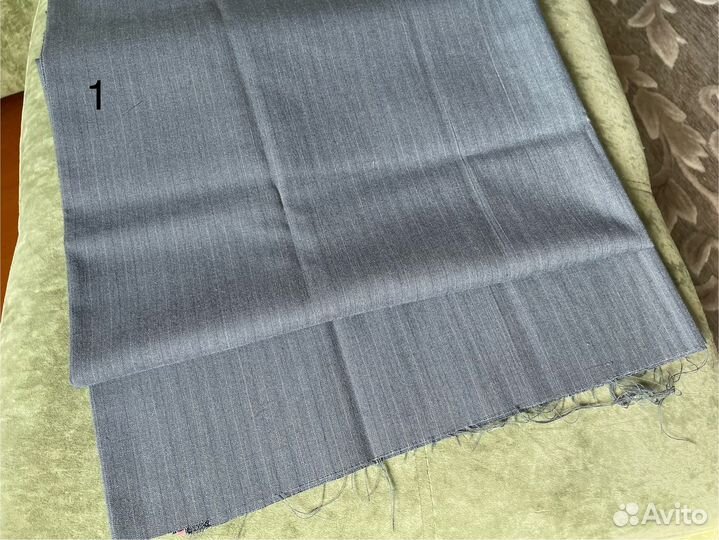 Ткани отрезы СССР -90-х (шерсть, шелк, синтетика)