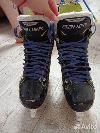 Хоккейные коньки bauer supreme